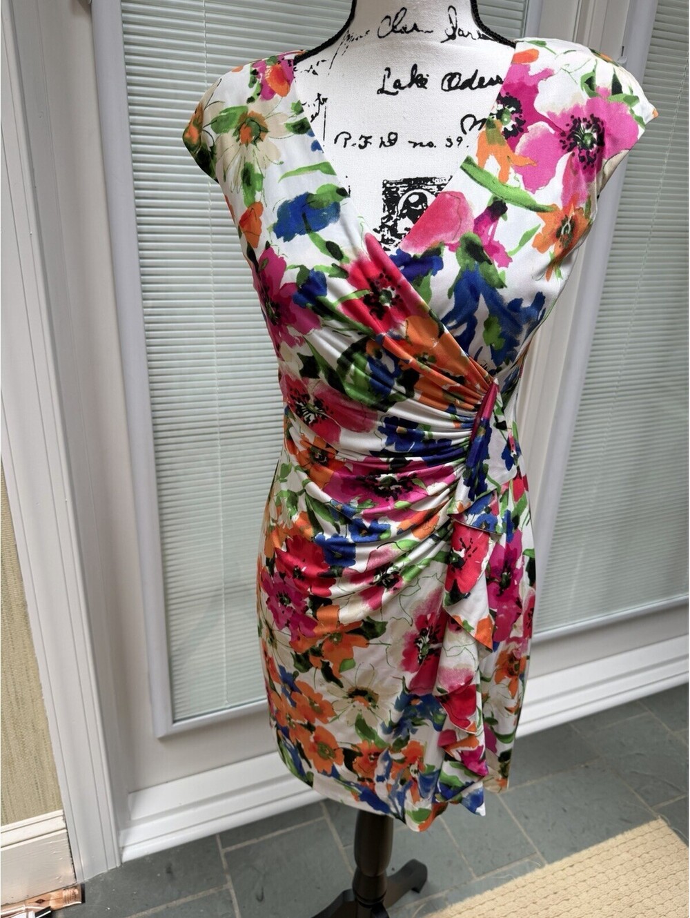 American Living Floral Wrap Dress. Size 4.EUC